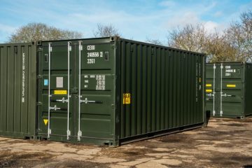 Container storage wing