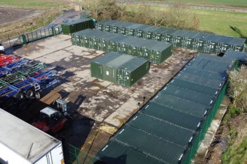 Containers at Leighton Buzzard
